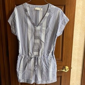 Vineyard Vines Ladies Striped Romper, Size Medium
